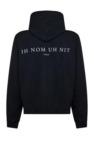 Felpa con cappuccio Black Mask Flowers Print IH NOM UH NIT | NCS26217009